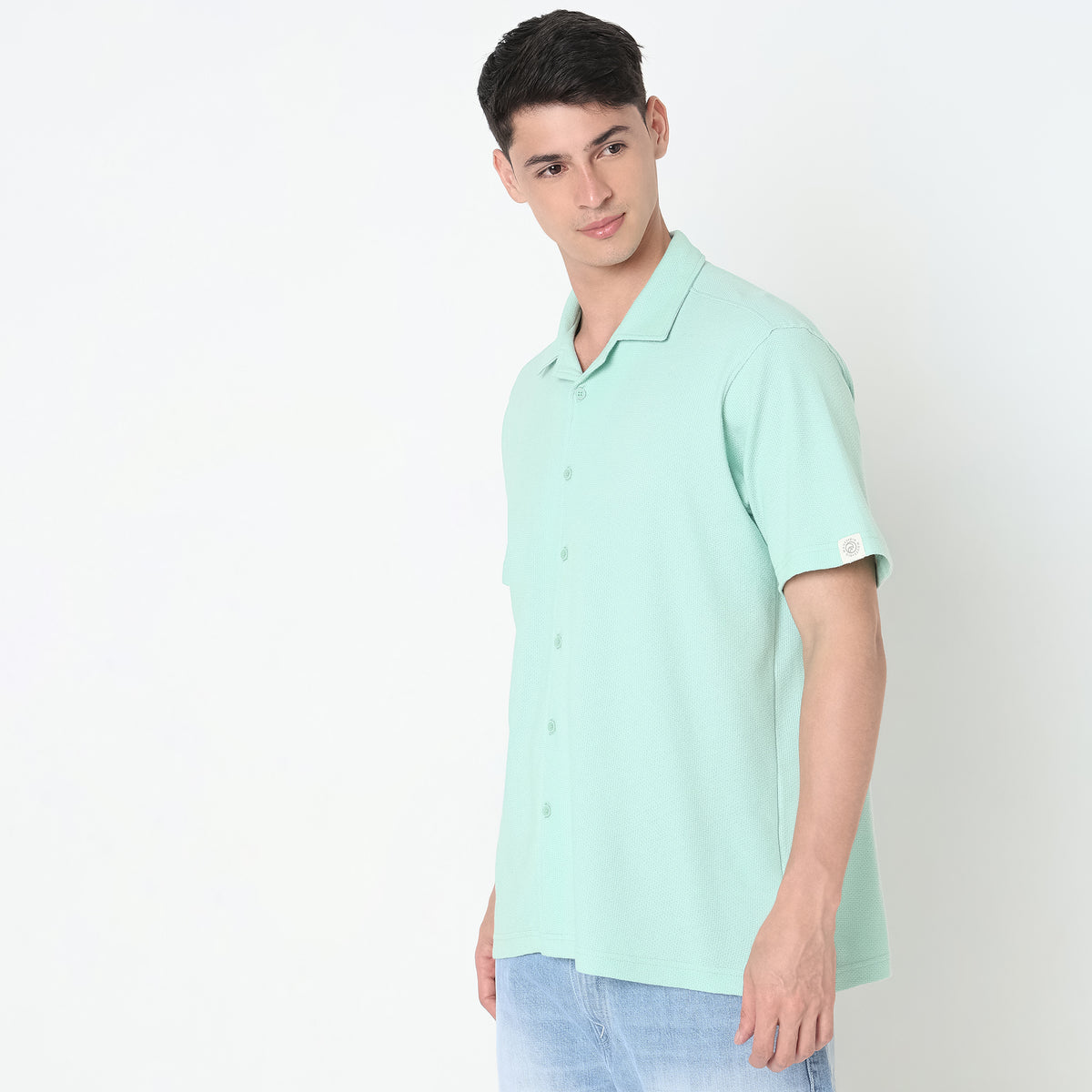 Regular Fit Structured Shirt