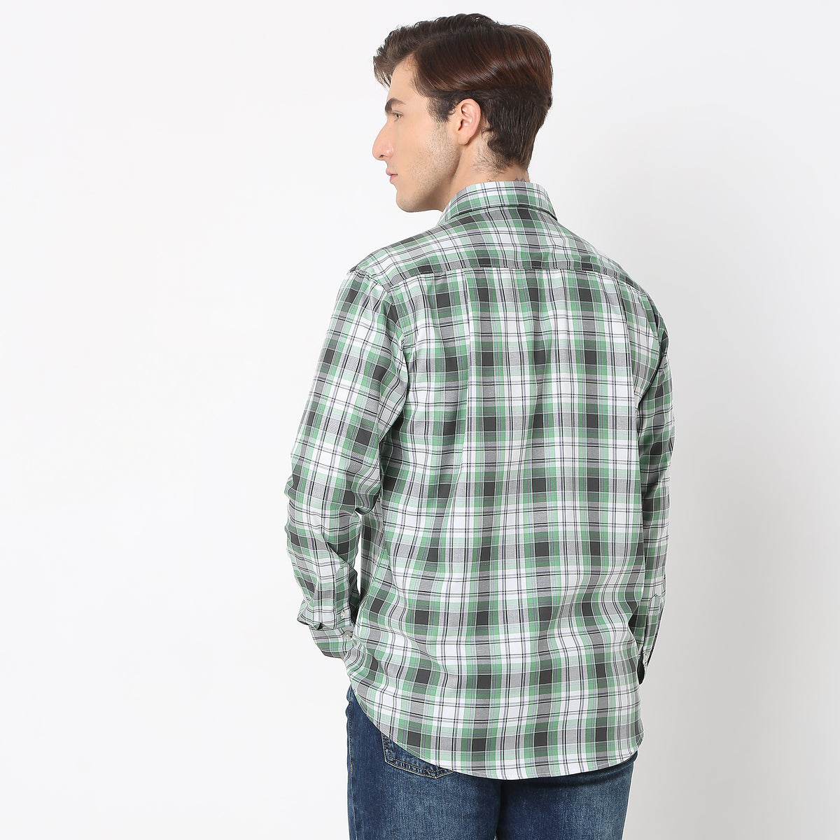 Regular Fit Checkered Shirt