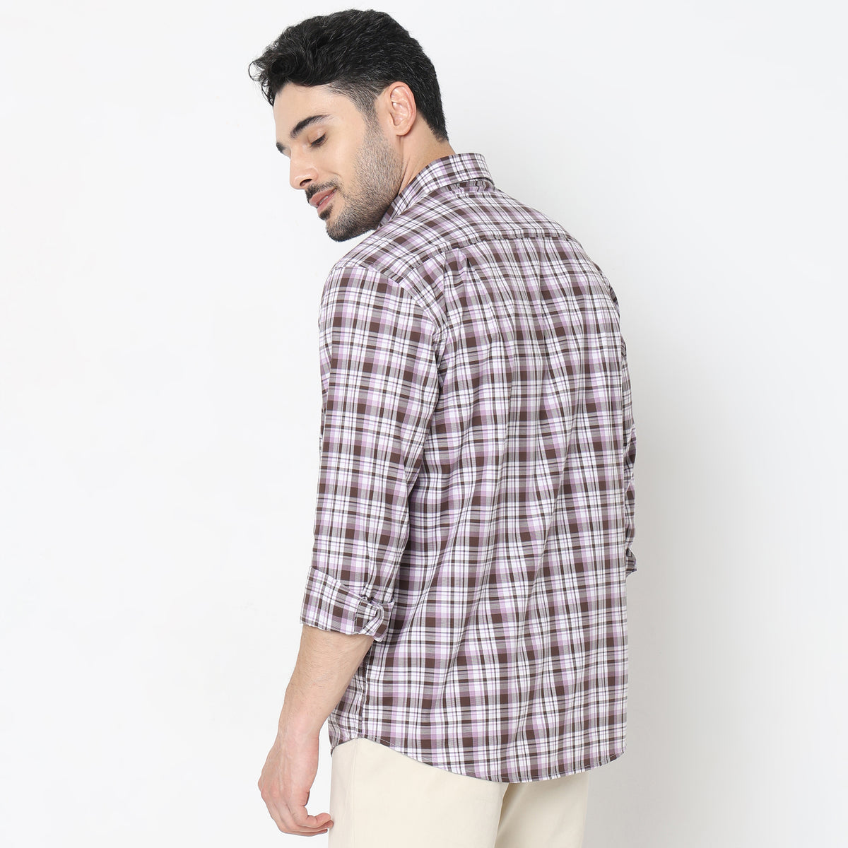 Regular Fit Checkered Shirt