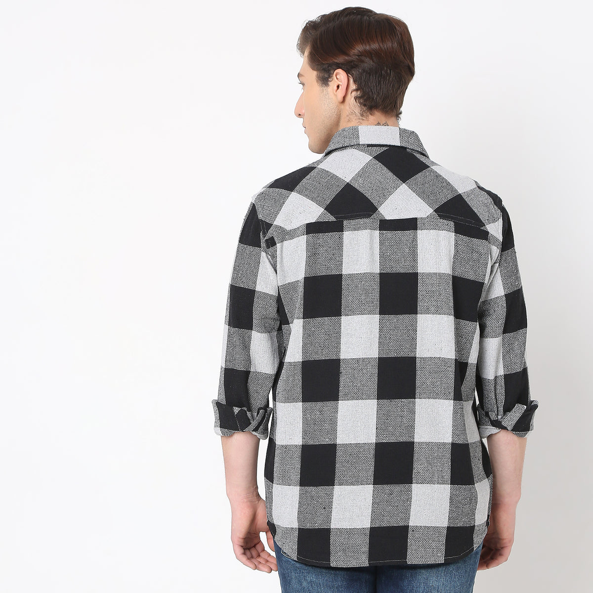 Regular Fit Checkered Shirt