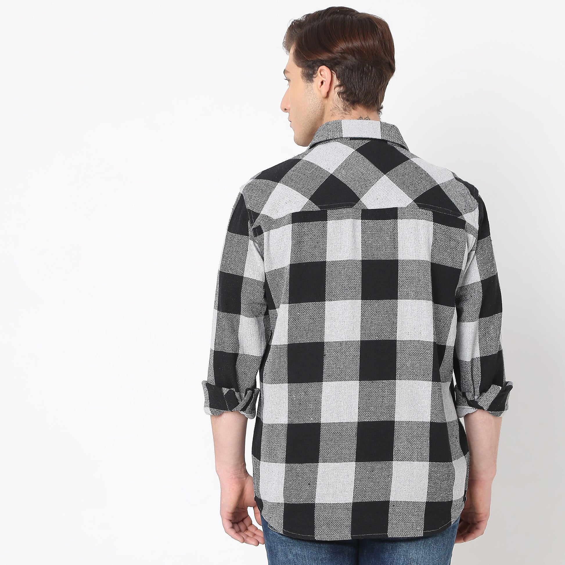 Regular Fit Checkered Shirt