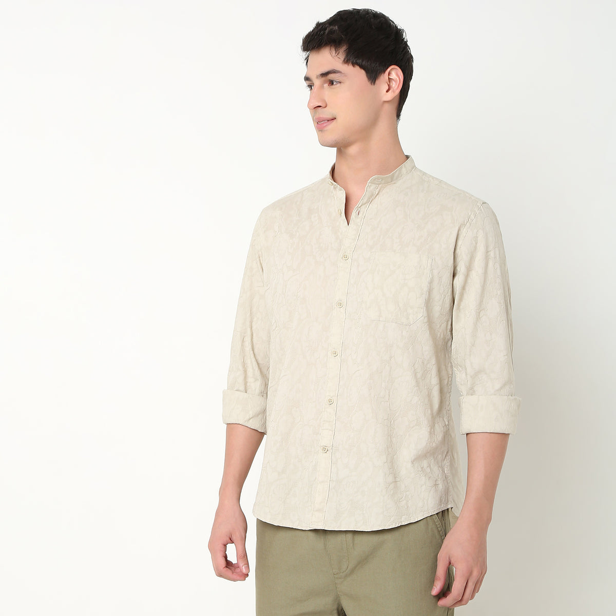 Regular Fit Structured Shirt