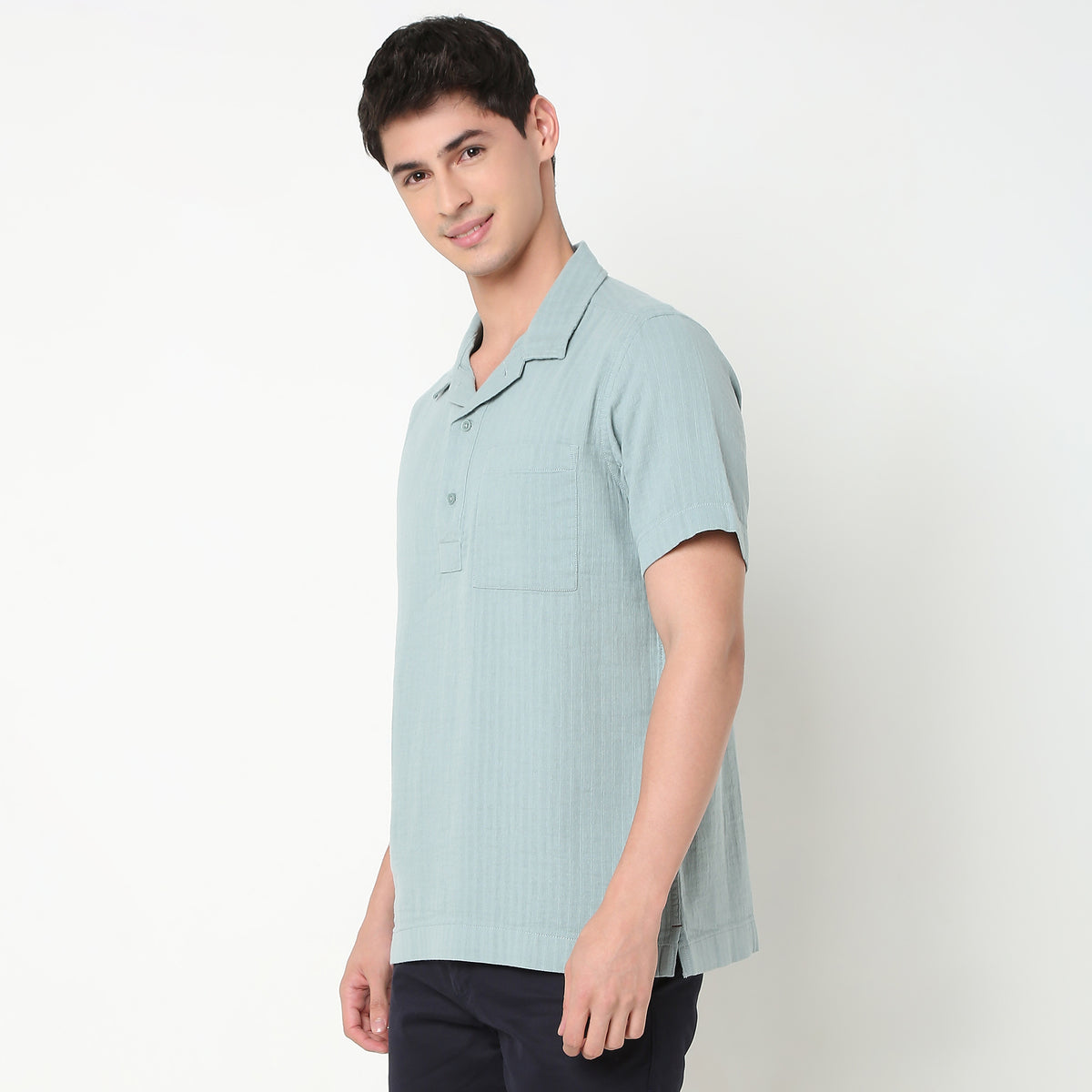 Regular Fit Structured Shirt