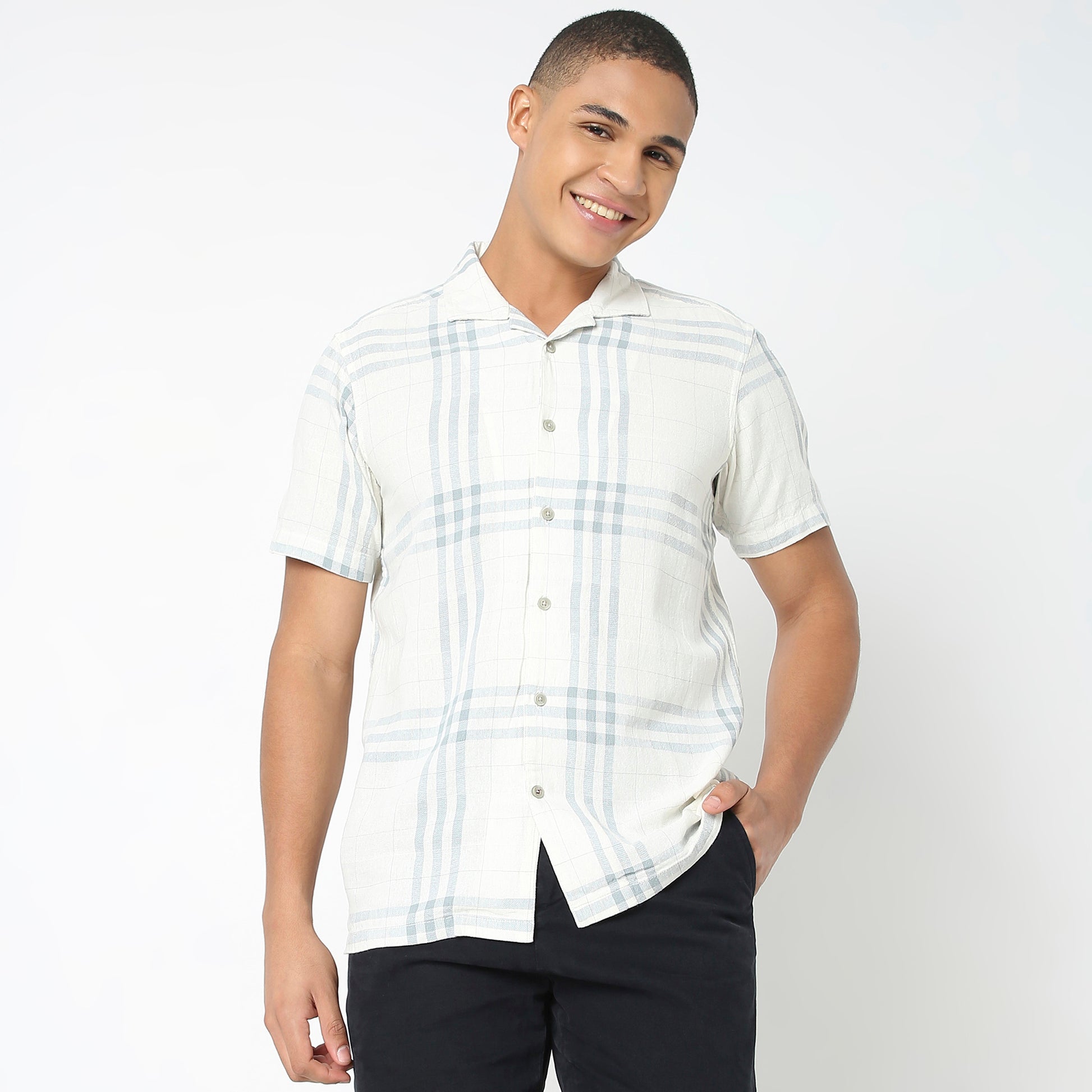 Regular Fit Checkered Shirt