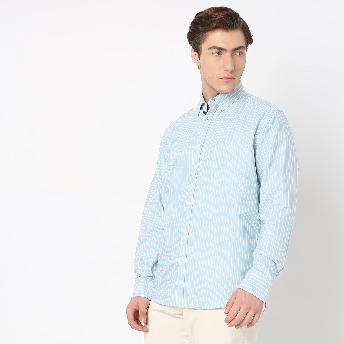 Regular Fit Striped Shirt