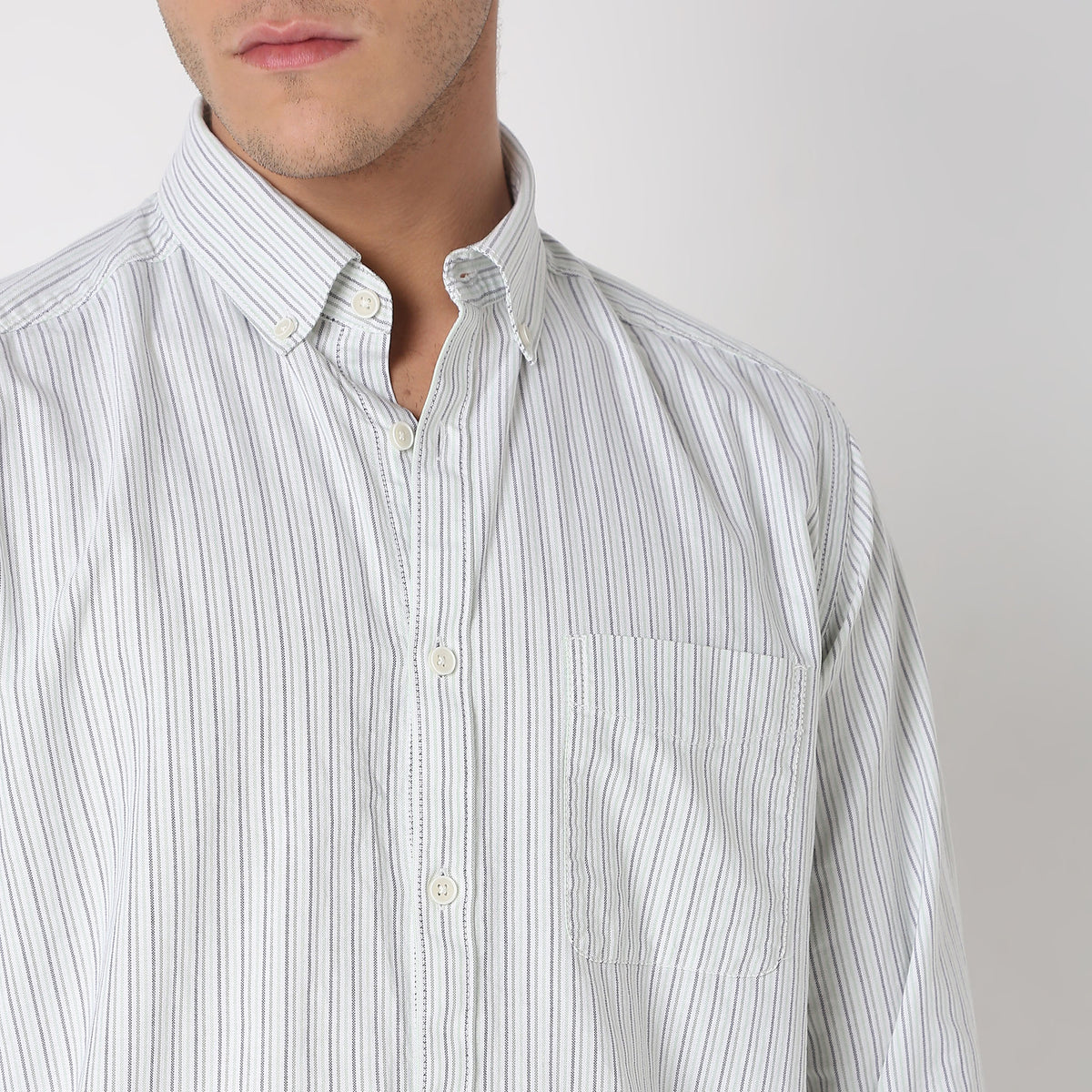 Regular Fit Striped Shirt