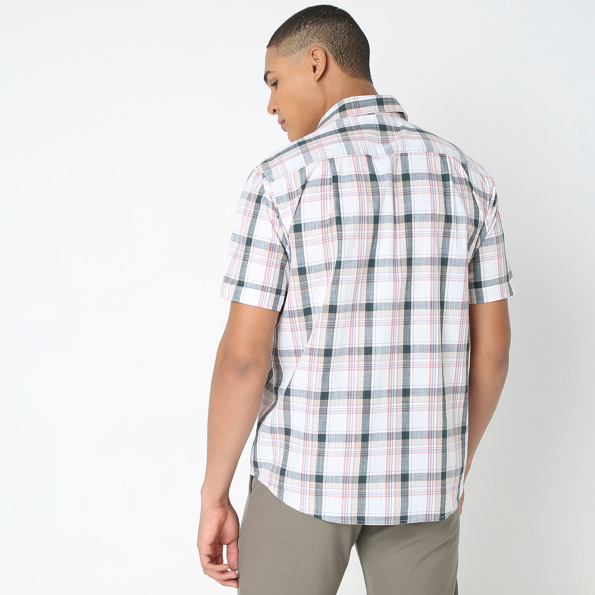 Regular Fit Checkered Shirt