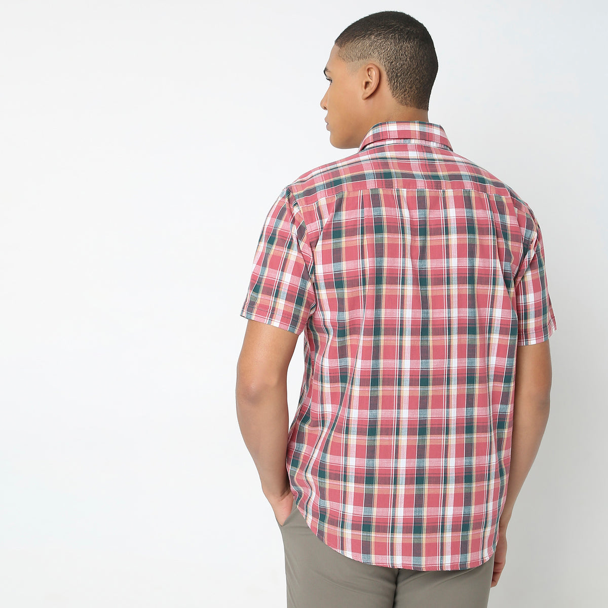 Regular Fit Checkered Shirt