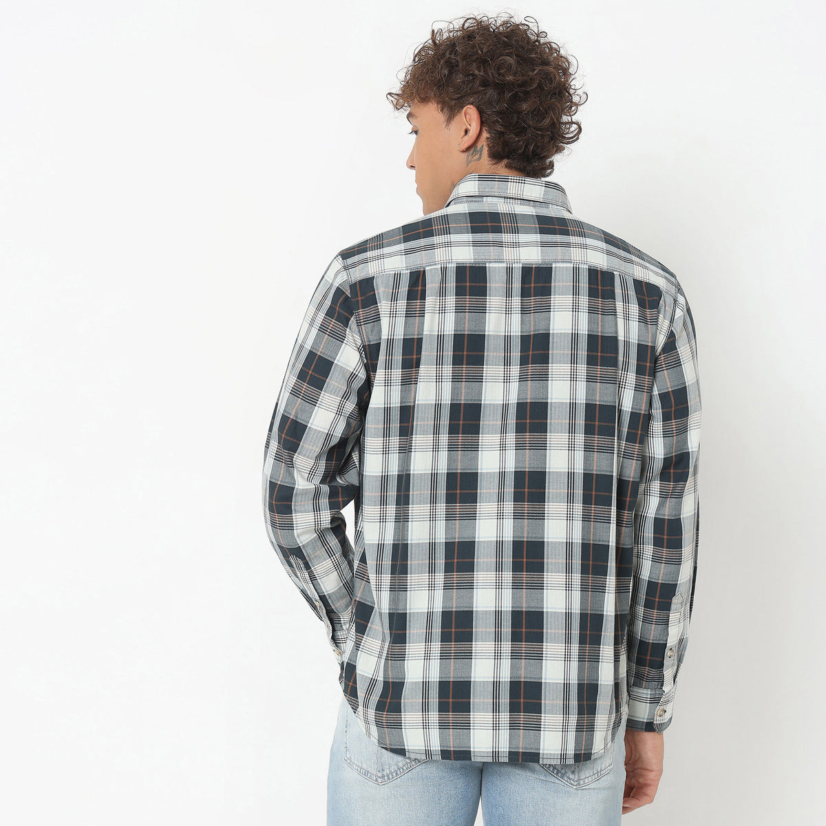 Regular Fit Checkered Shirt