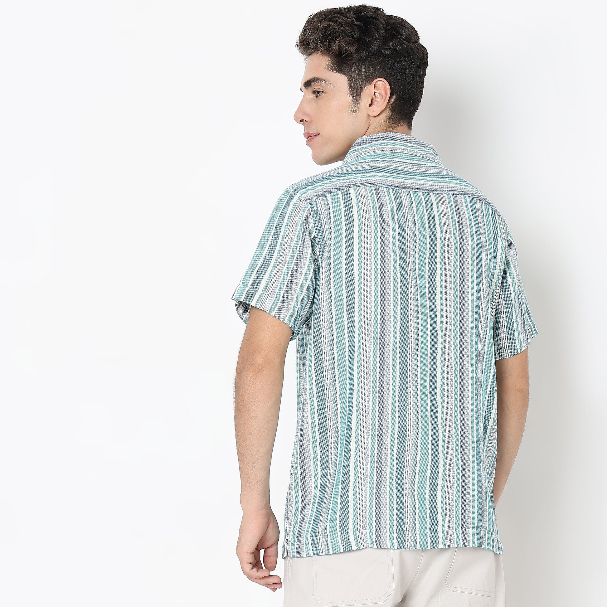 Regular Fit Striped Shirt