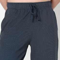 Regular Fit Solid Mid Rise Trackpants