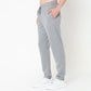 Regular Fit Solid Mid Rise Trackpants