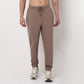 Regular Fit Solid Mid Rise Trackpants