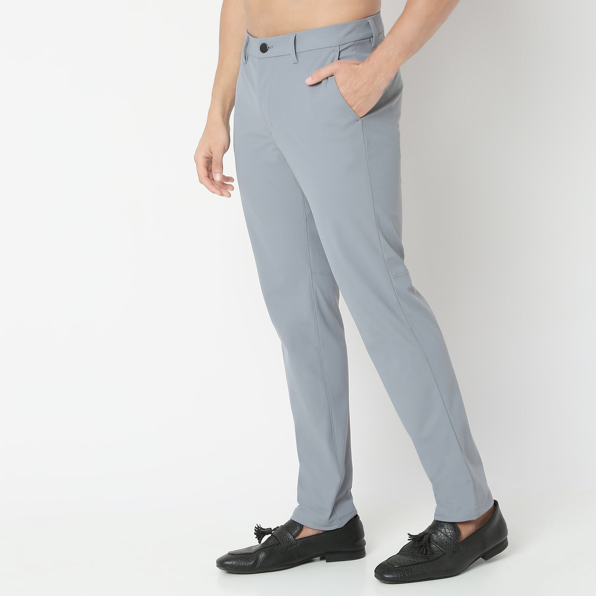 Anti Wrinkle 4-way Stretch Mid Rise Fluid-X Pants