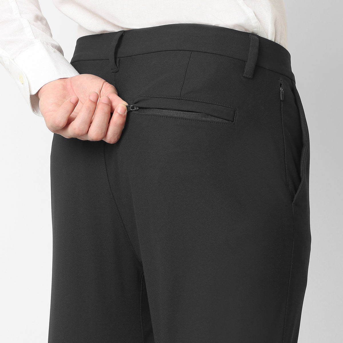 Anti Wrinkle 4-way Stretch Mid Rise Fluid-X Pants