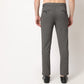 Regular Fit Solid Mid Rise Trousers