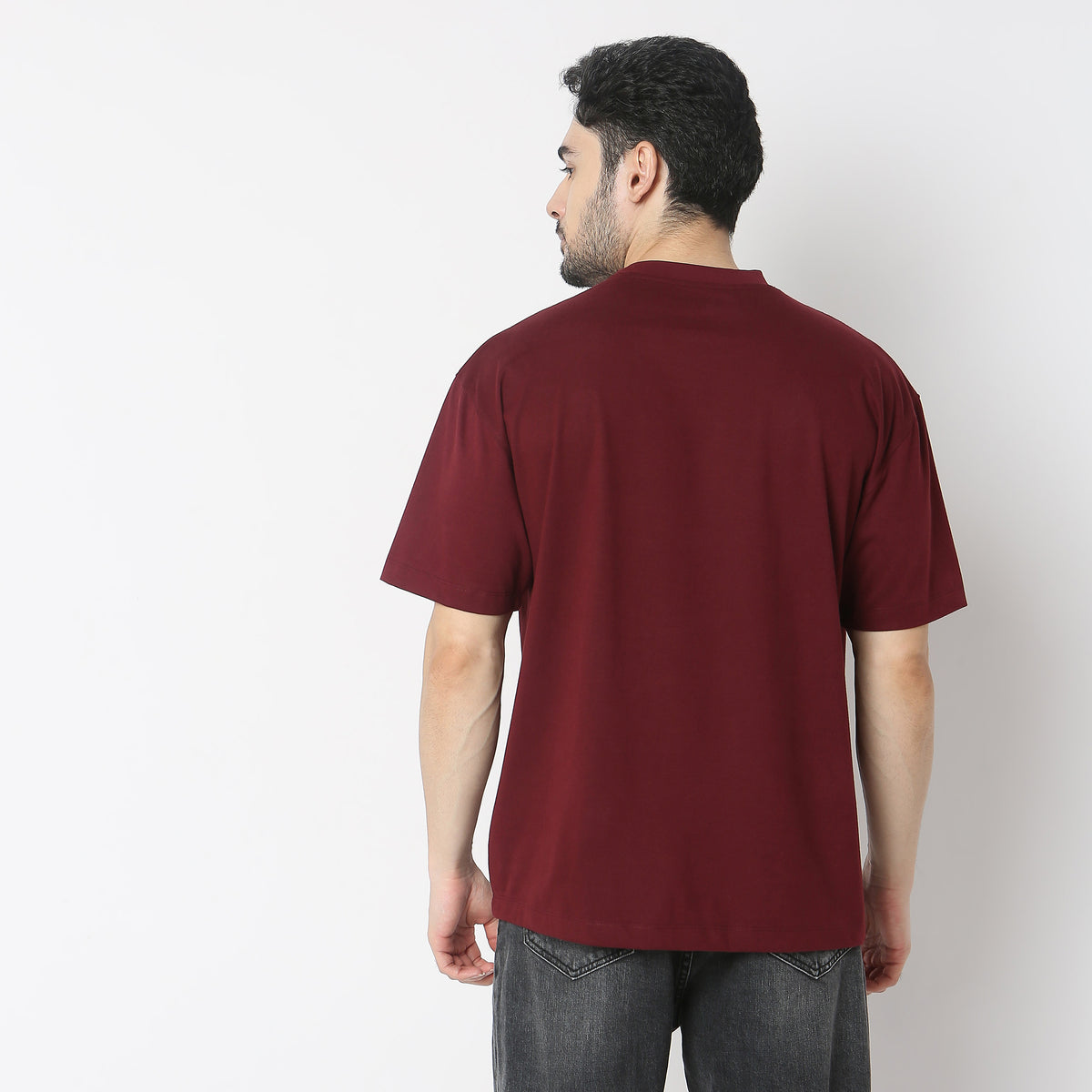 Oversize Solid T-Shirt