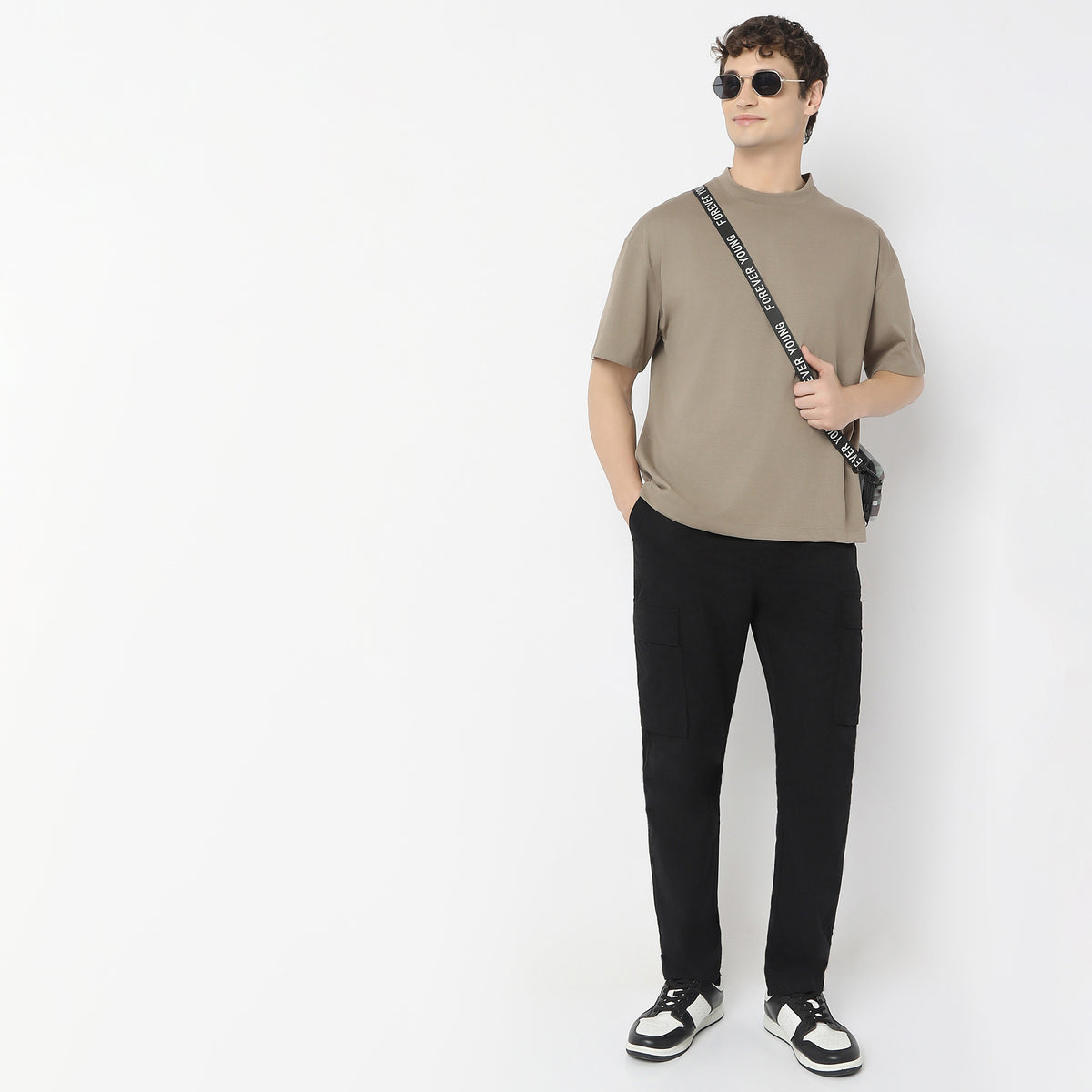 Oversize Solid T-Shirt