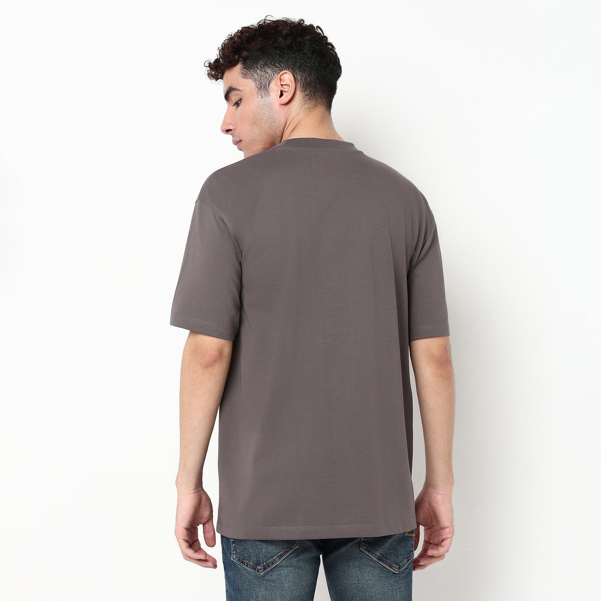 Oversize Solid T-Shirt