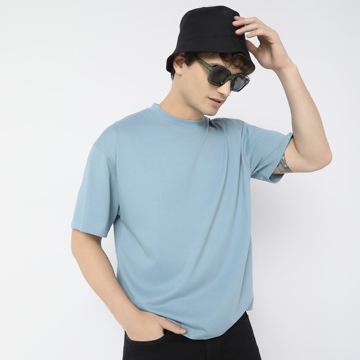 Oversize Solid T-Shirt