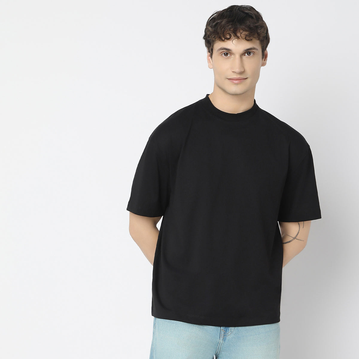 Oversize Solid T-Shirt