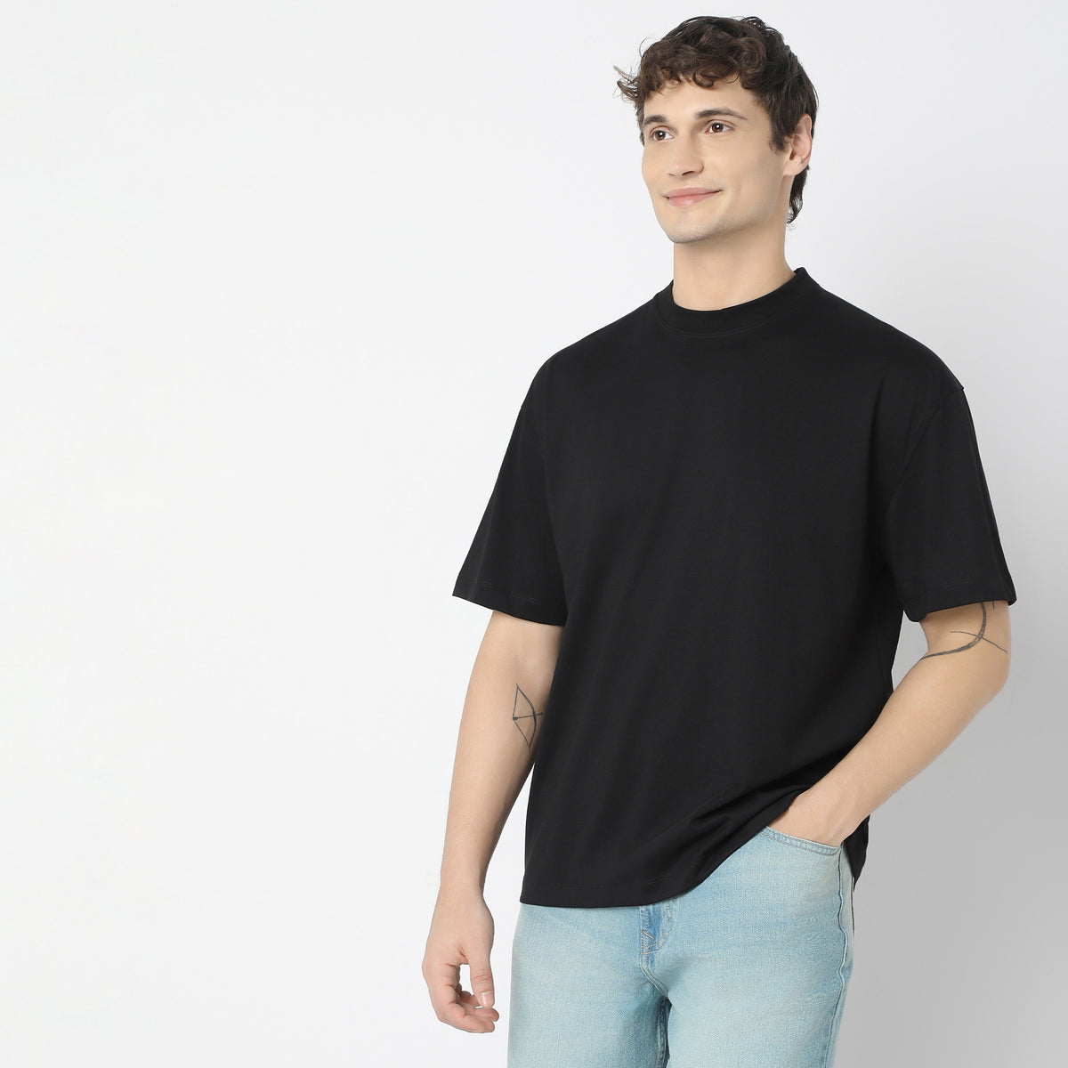 Oversize Solid T-Shirt