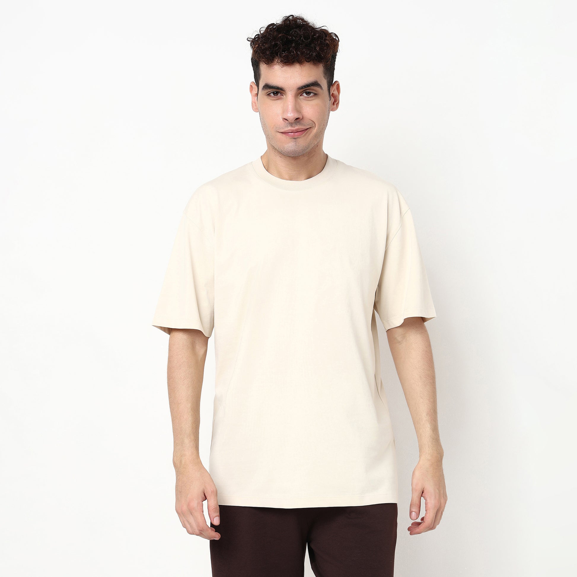 Oversize Solid T-Shirt