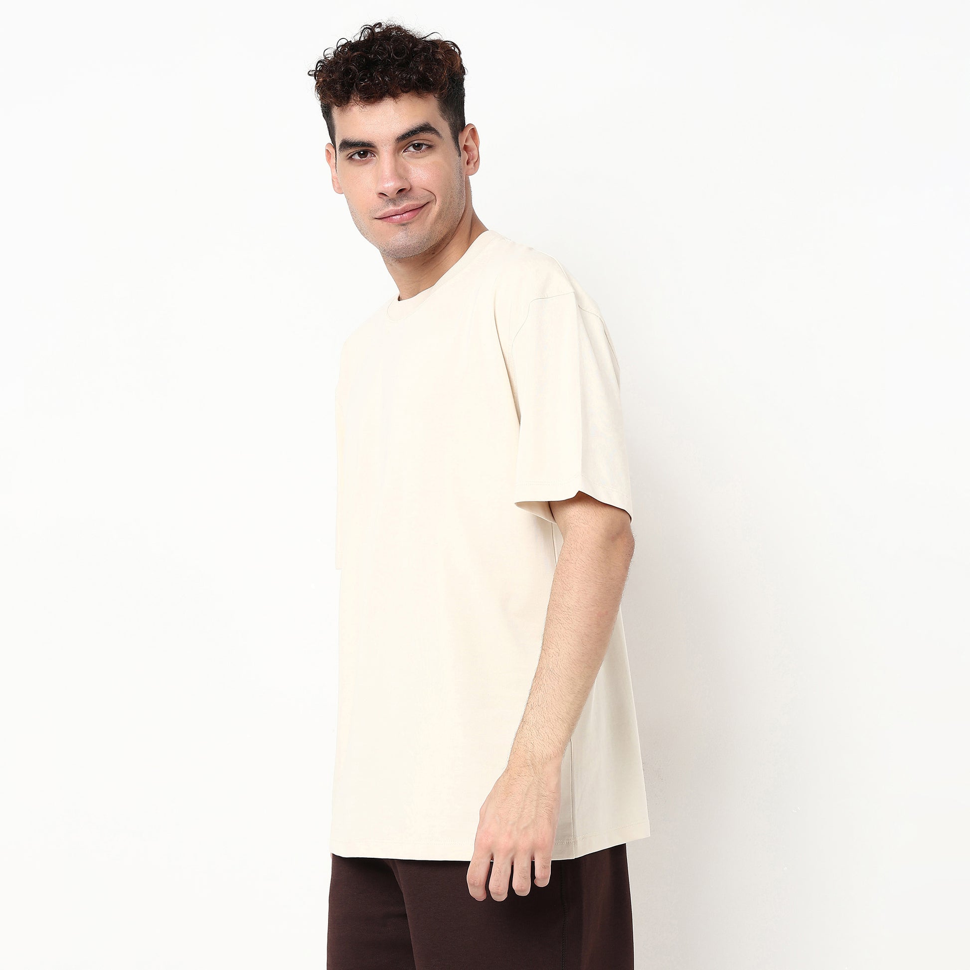 Oversize Solid T-Shirt