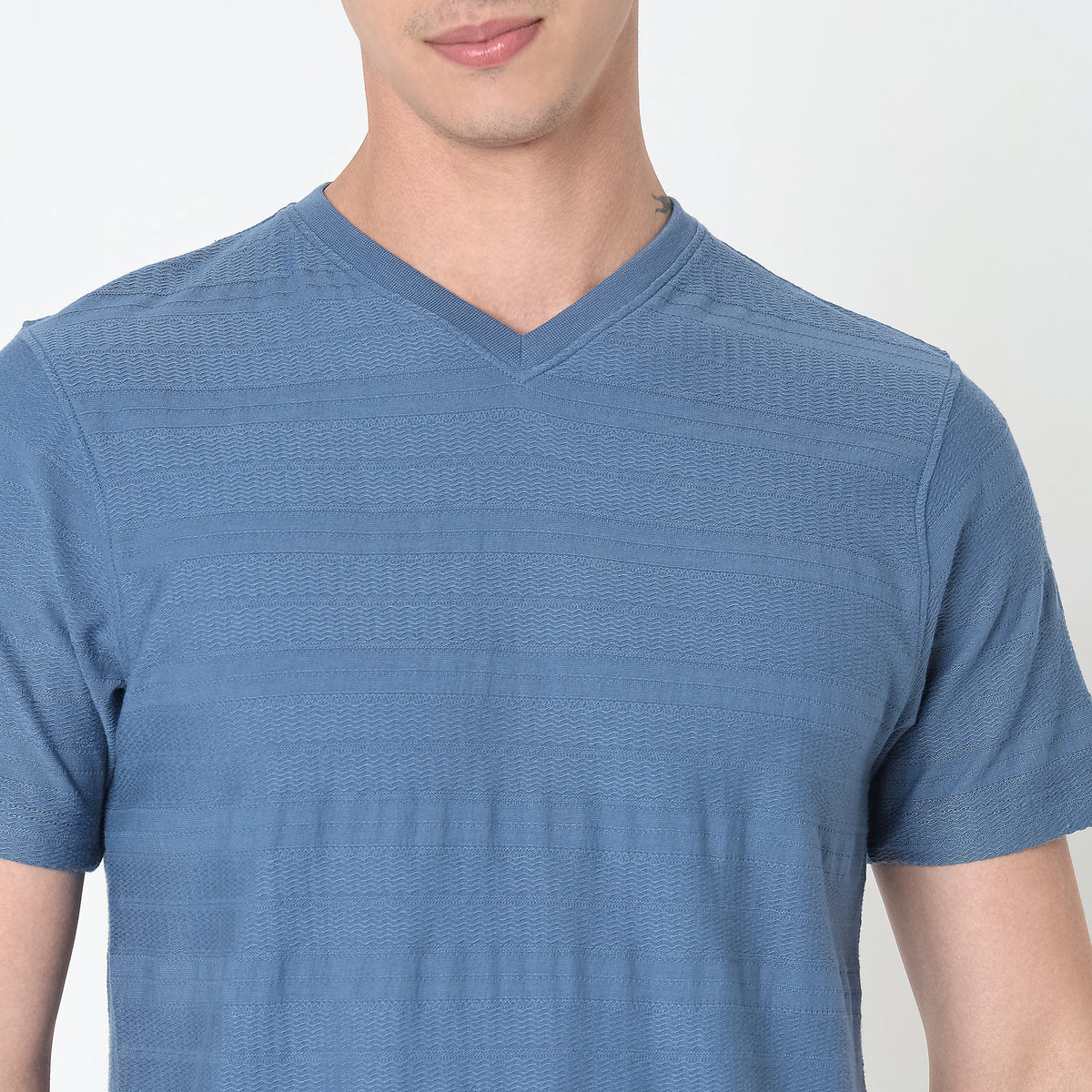 Regular Fit Structured T-Shirt