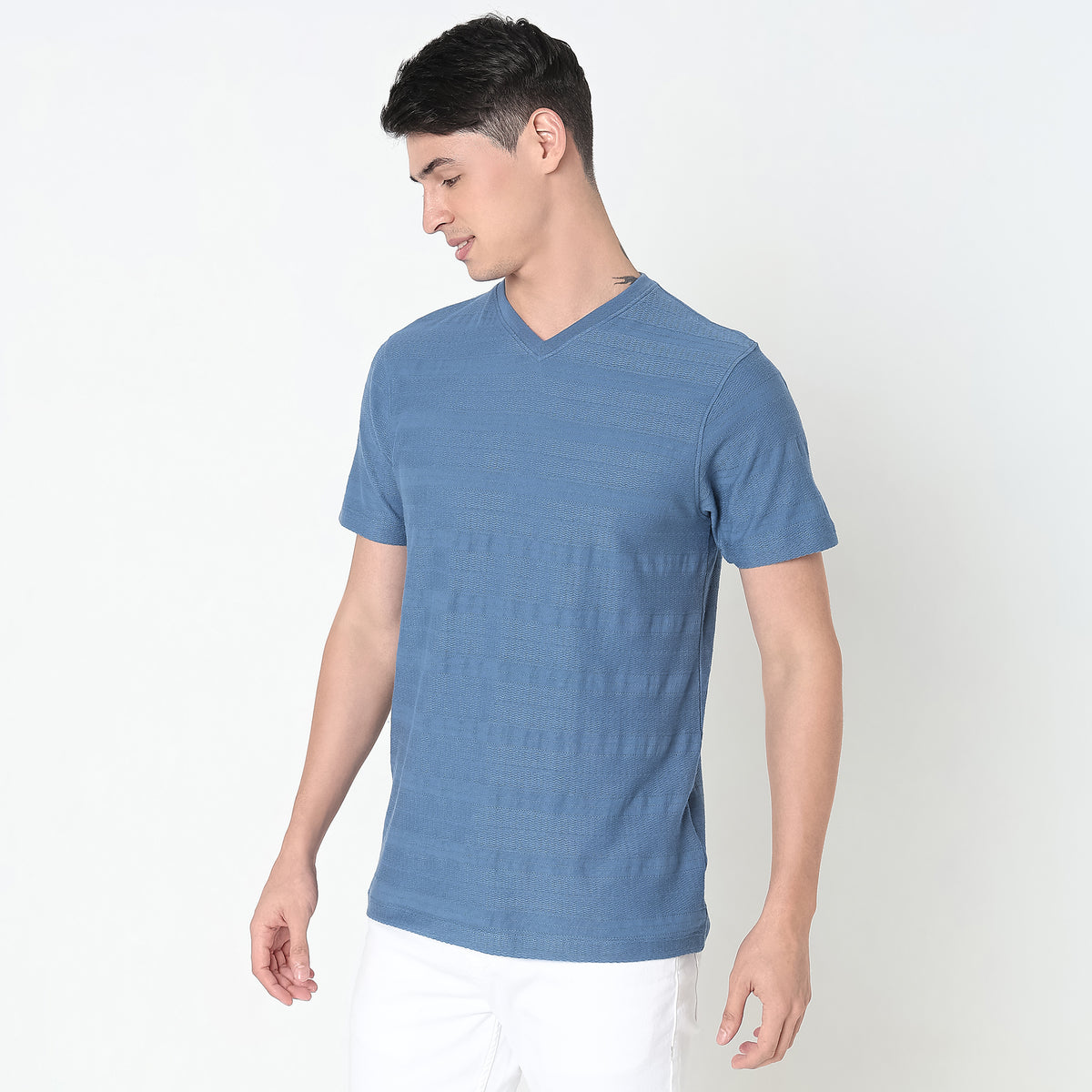 Regular Fit Structured T-Shirt