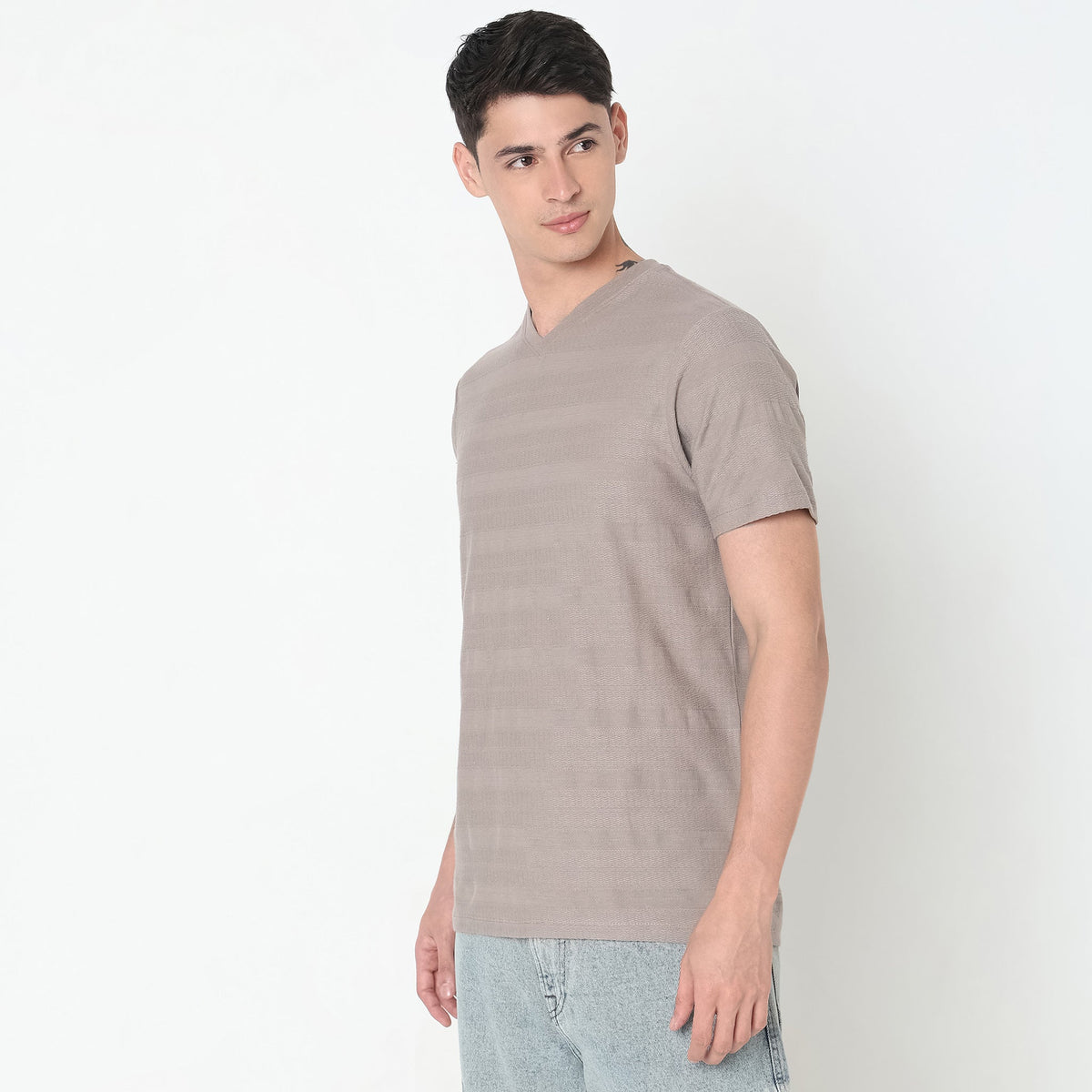 Regular Fit Structured T-Shirt