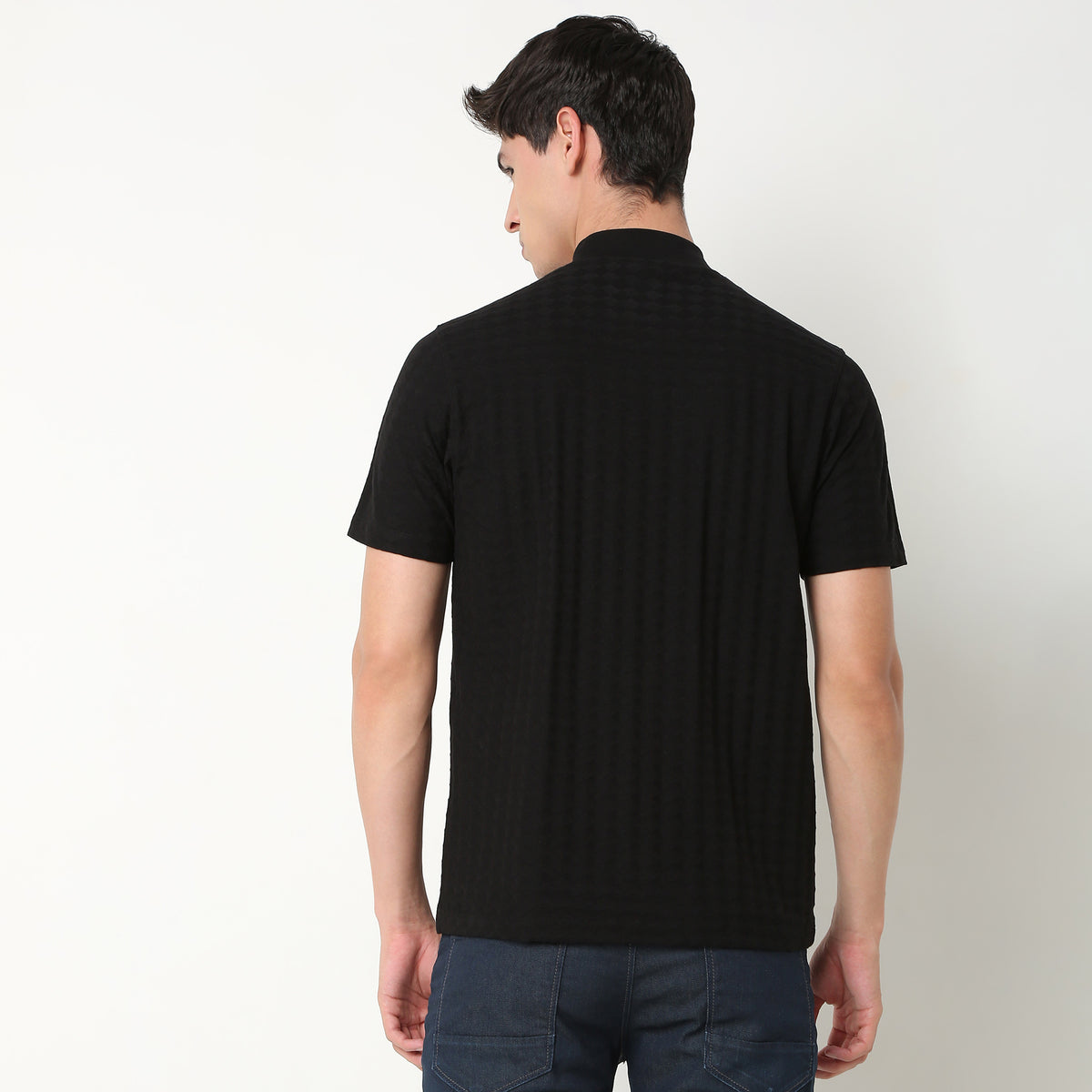 Regular Fit Structured T-Shirt