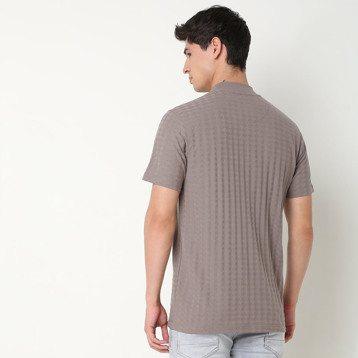 Regular Fit Structured T-Shirt