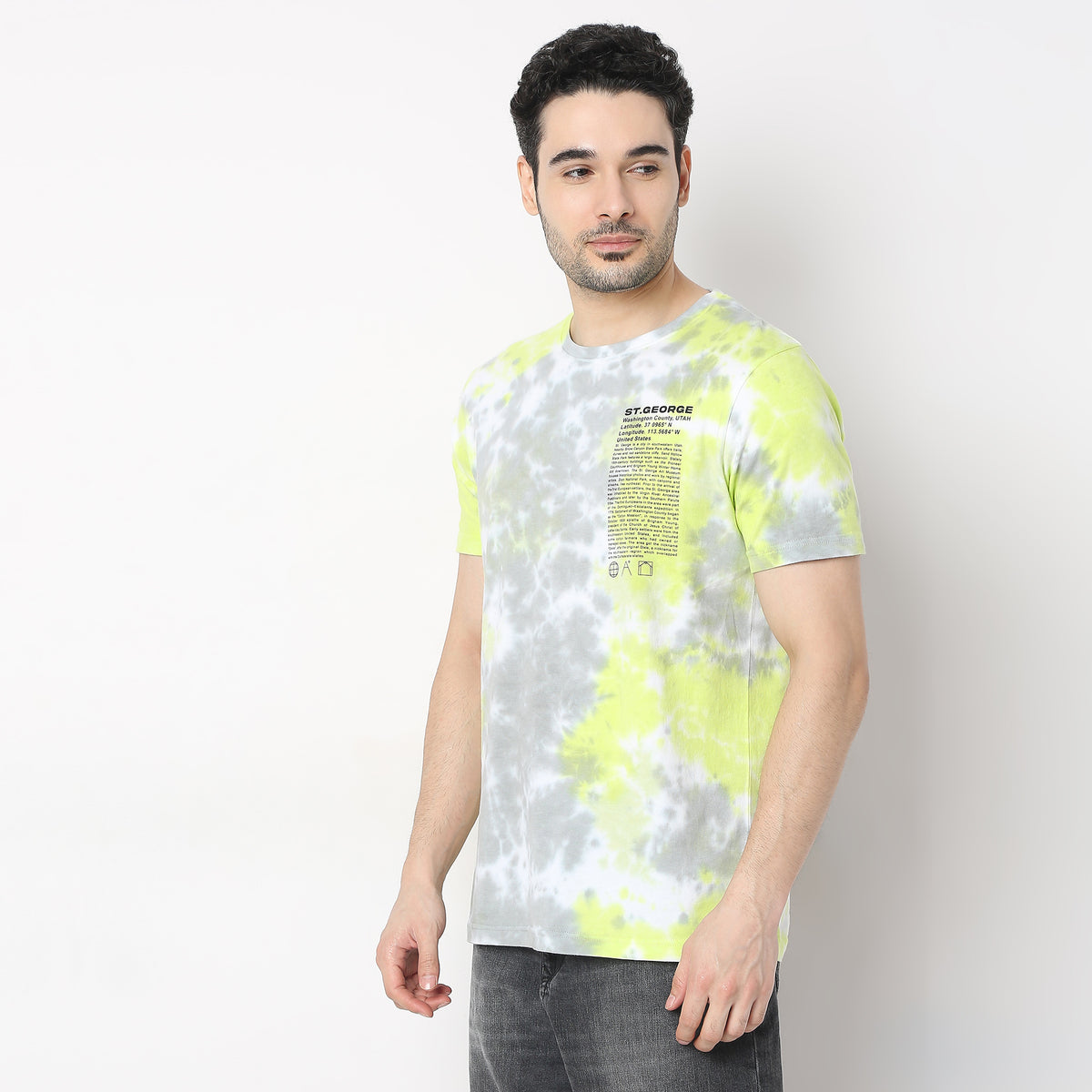 Regular Fit Tie - Dye T-Shirt