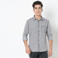 Slim Fit Solid Shirt