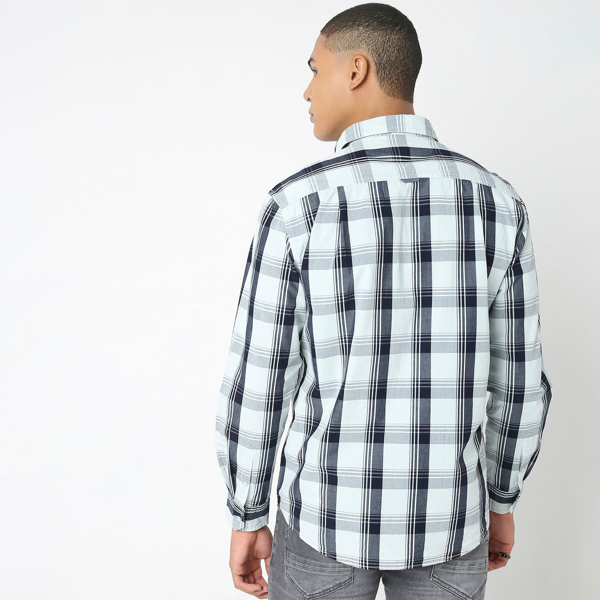 Regular Fit Checkered Shirt