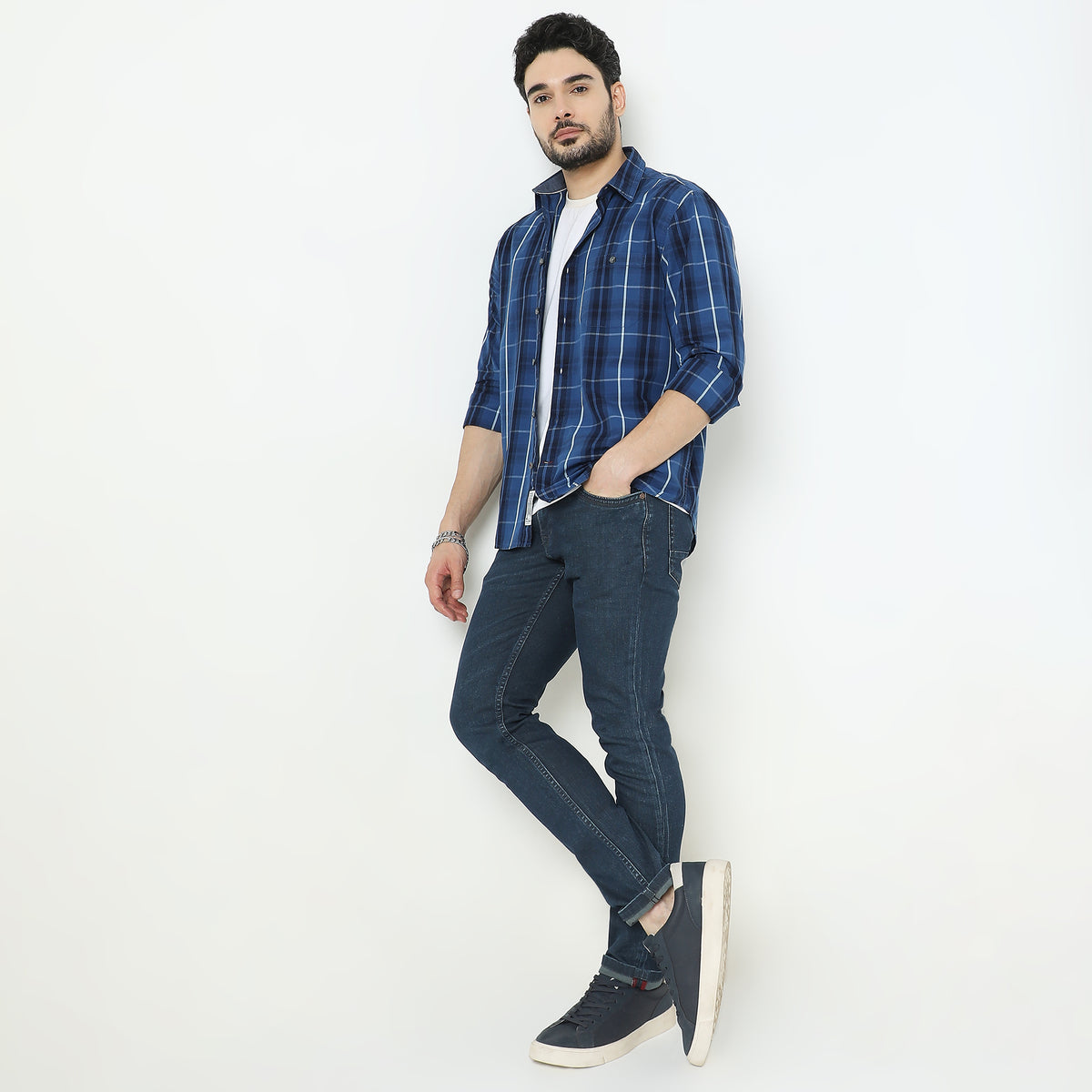 Regular Fit Checkered Shirt