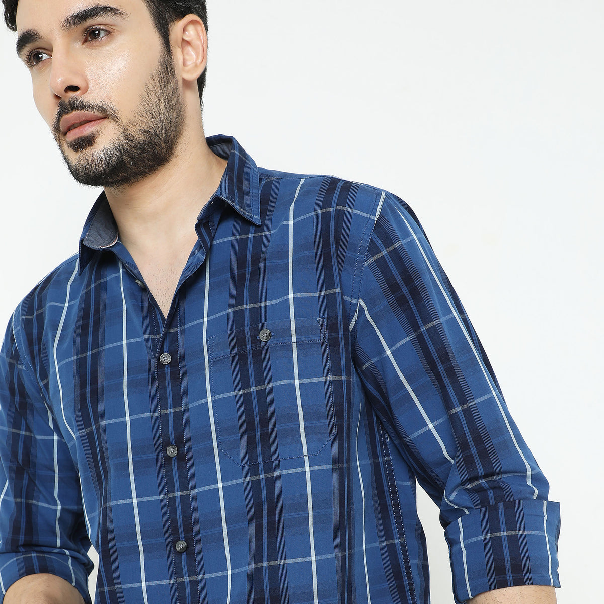 Regular Fit Checkered Shirt