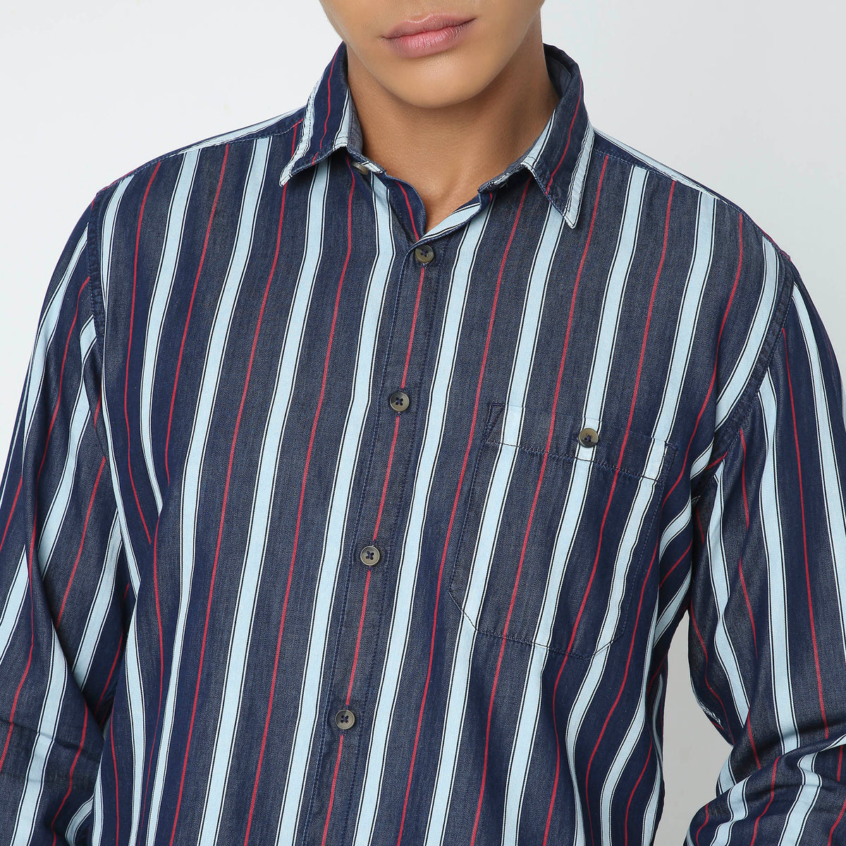 Regular Fit Striped Shirt