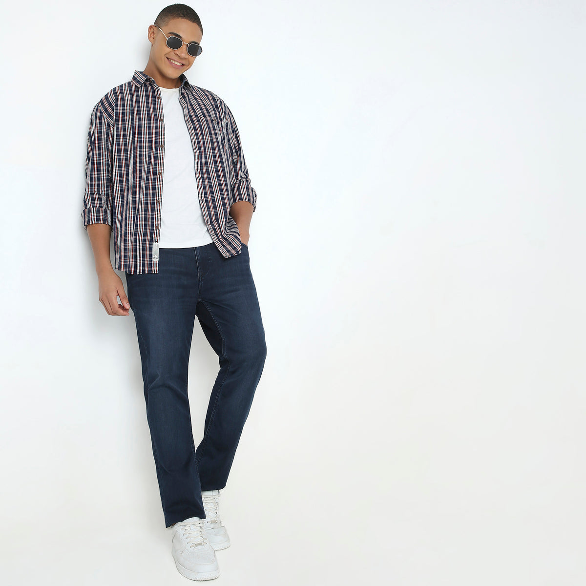 Regular Fit Checkered Shirt