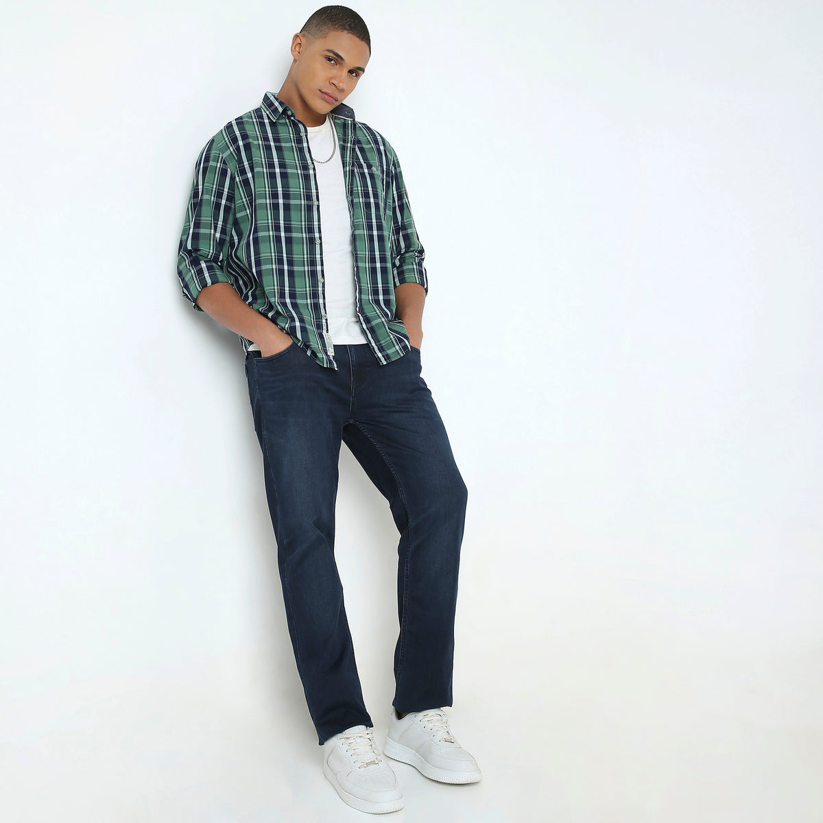 Regular Fit Checkered Shirt