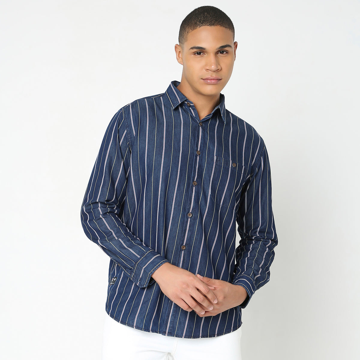 Regular Fit Striped Shirt