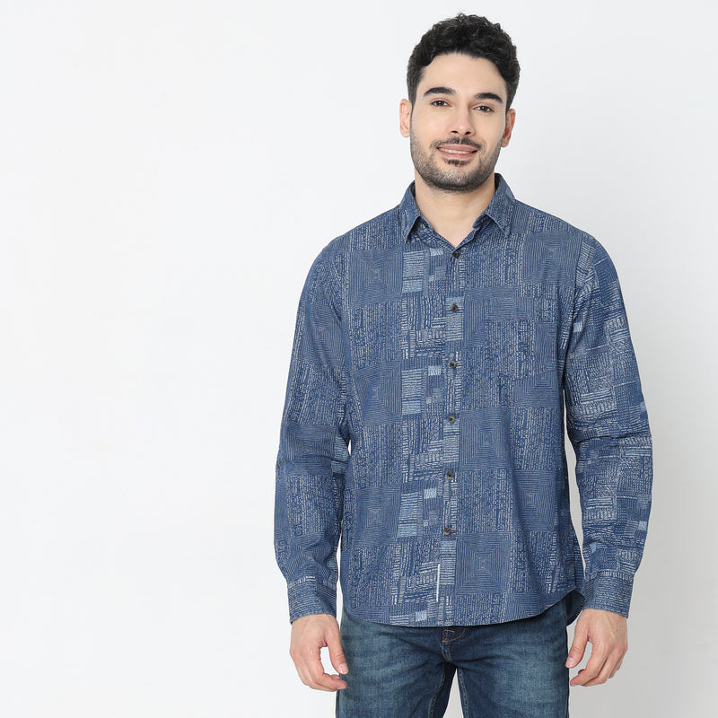 Regular Fit Printed Shirt