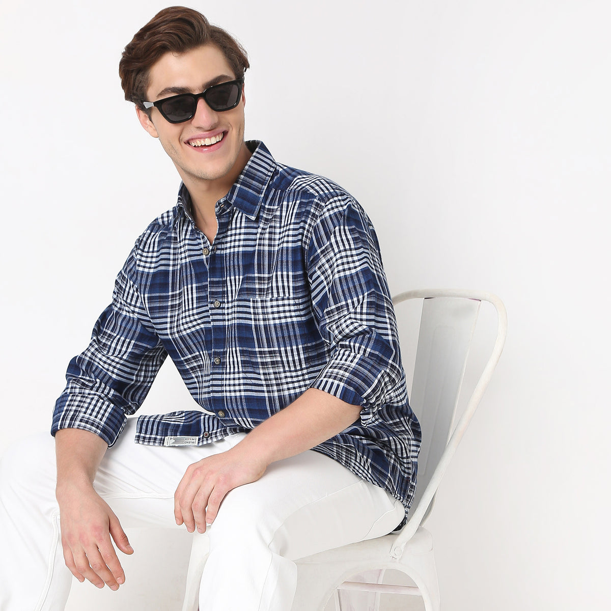 Regular Fit Checkered Shirt