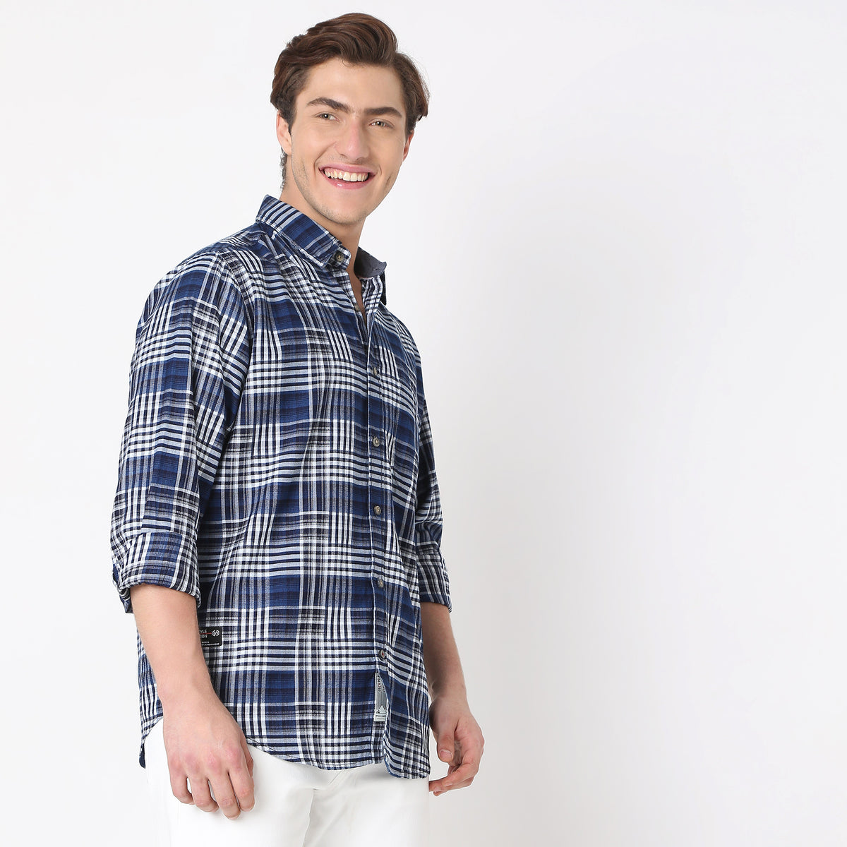 Regular Fit Checkered Shirt