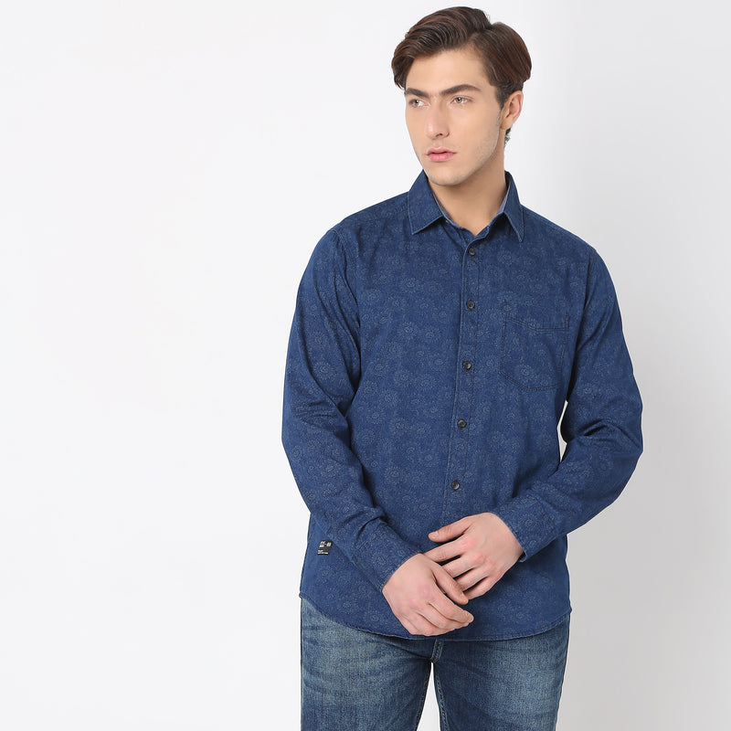 Regular Fit Printed Shirt