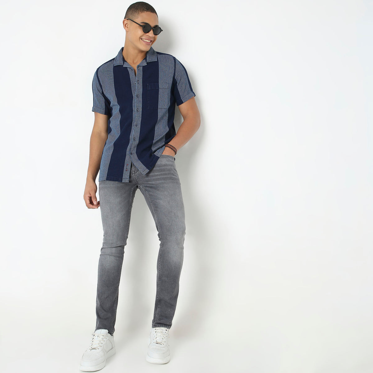 Regular Fit Striped Shirt