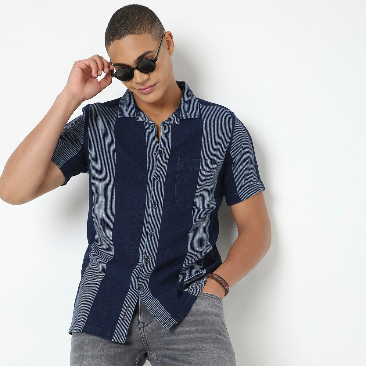 Regular Fit Striped Shirt