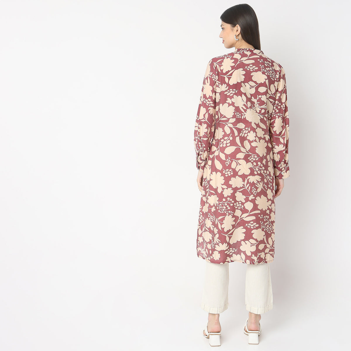 Flare Fit Printed Kurta