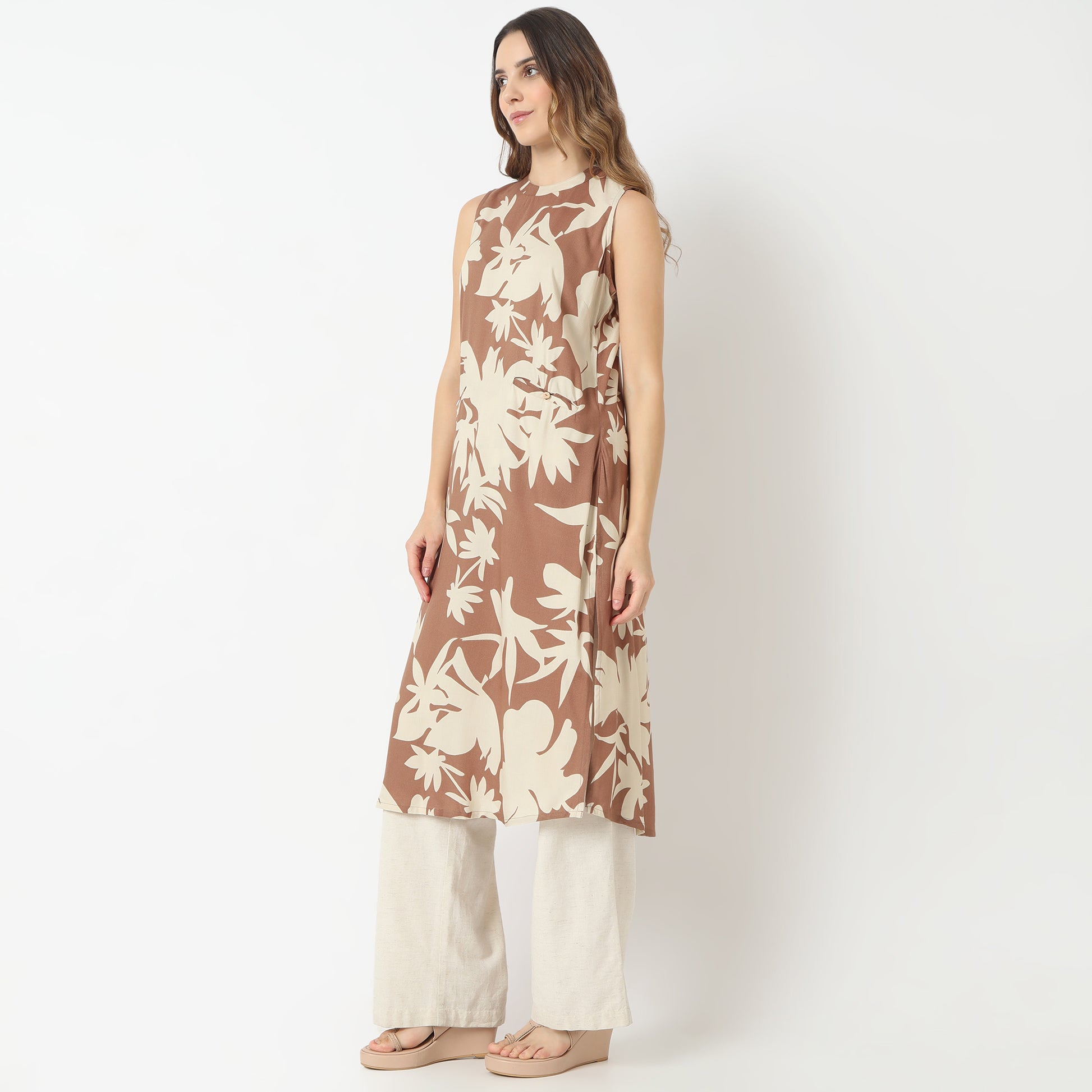 Regular Fit Printed Kurta